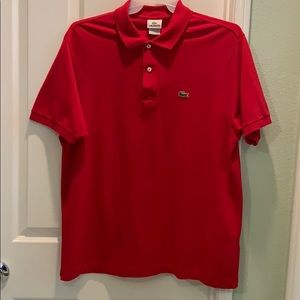 Lacoste Red Polo